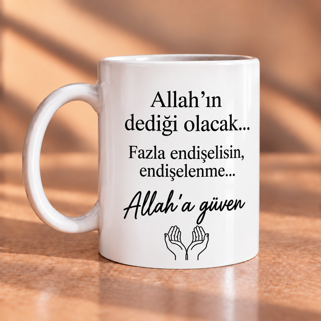 Allah’ın Dediği Olacak – Allah’a Güven Baskılı Kupa