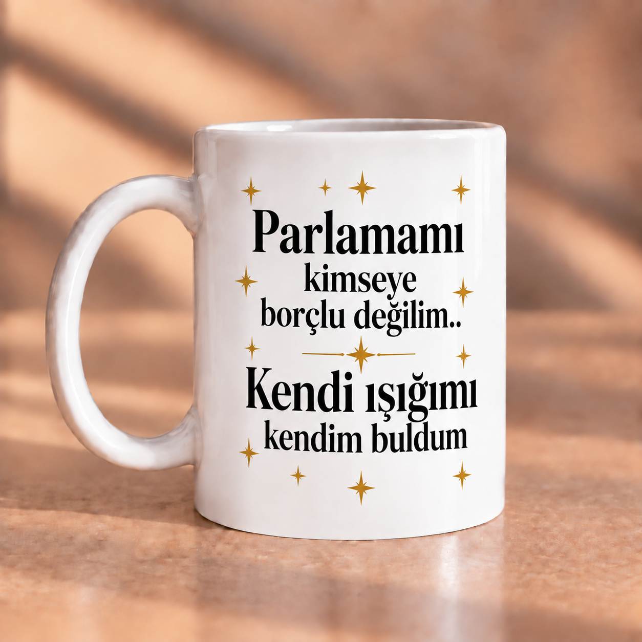 Parlamamı Kimseye Borçlu Değilim Baskılı Kupa